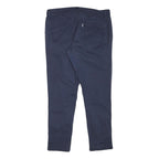 LEVI'S Mens Cotton Blend Blue Slim Slim Leg Trousers W32 L27 Casual Comfort