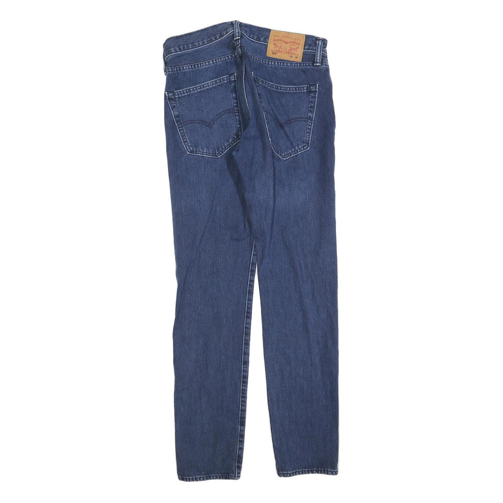 LEVI'S 512 Tapered Mens Jeans Blue Slim Tapered Denim Medium W30 L32