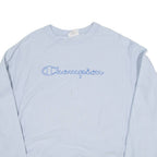 CHAMPION REVERSE WEAVE Womens Sweatshirt Blue L