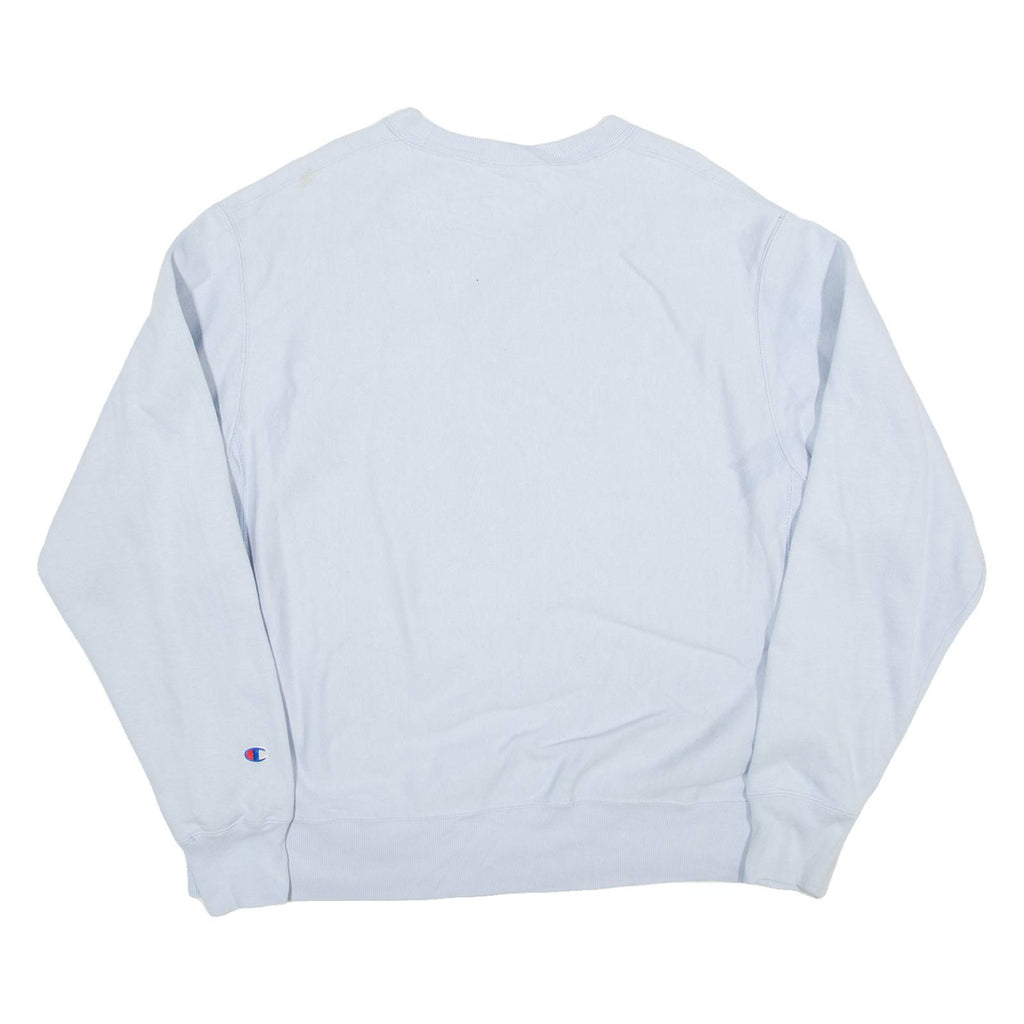 CHAMPION REVERSE WEAVE Womens Sweatshirt Blue L
