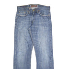 LEVI'S 514 Classic Mens Jeans Blue Classic Straight Denim Medium W34 L32 Zip