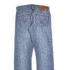 LEVI'S 514 Classic Mens Jeans Blue Classic Straight Denim Medium W34 L32 Zip