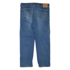 LEVI'S 505 Jeans Mens Blue Regular Straight Stone Wash W40 L30