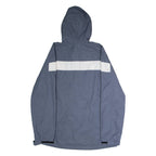 ADIDAS KSU Club Sports Officer Mens Rain Jacket Grey USA Hooded L