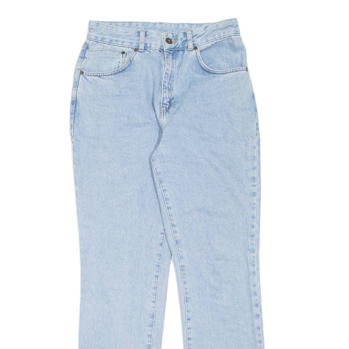 THE RAGGED PRIEST Womens Jeans Blue Regular Mom W27 L30