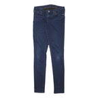 TOMMY HILFIGER Womens Jeans Blue Slim Skinny Denim Medium W28 L32 Zip Closure