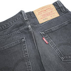 LEVI'S Hi-Ball Big E Mens Jeans Black Slim Skinny Denim W28 L28 Authentic Skinny