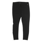 GUESS Womens Black Slim Trousers W32 L26 Stretch Zip Closure Stylish