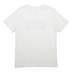 LEVI'S Mens White Graphic T-Shirt XS Short Sleeve Crew Neck Cotton Blend