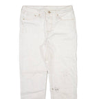 SEVEN7 Womens Jeans White Regular Straight W31 L28