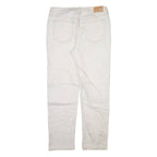 SEVEN7 Womens Jeans White Regular Straight W31 L28