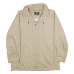 BOGNER Womens Beige Polyester Zip Jacket UK 14 Plain Lightweight Casual Outdoor