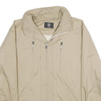 BOGNER Womens Beige Polyester Zip Jacket UK 14 Plain Lightweight Casual Outdoor