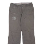ESPRIT Womens Trousers Grey Regular Straight W32 L31