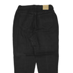 LEE Womens Black Relaxed Jeans Cotton Blend W30 L28 Casual Comfort Zip Closure