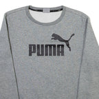 PUMA Mens Sweatshirt Grey Crew Neck S
