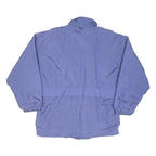 GEMINI SPORT Womens Purple Zip Jacket UK 10 Polyester Plain Lightweight Casual