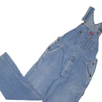 DICKIES Mens Blue Cotton Denim Dungarees Regular Fit M W34 L33 Workwear
