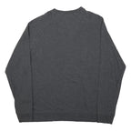FILA Mens Charcoal Grey Sweatshirt 2XL Crew Neck Cotton Blend Pullover Casual