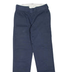 DICKIES Workwear Womens Trousers Blue Slim Tapered W30 L31