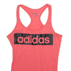 ADIDAS Womens Vest Pink Sleeveless S