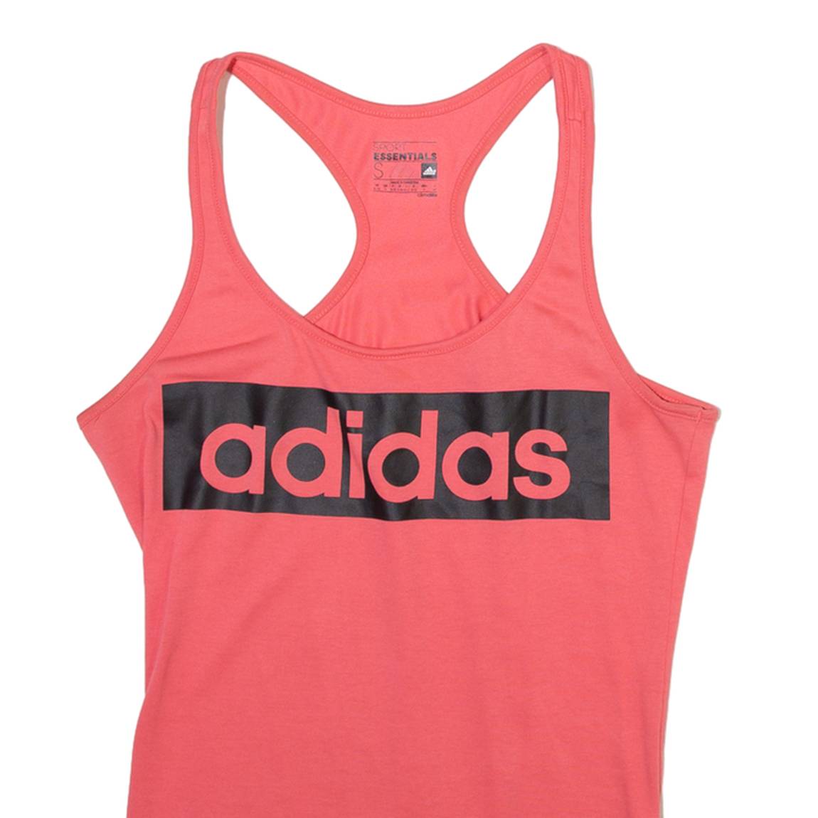 ADIDAS Womens Vest Pink Sleeveless S