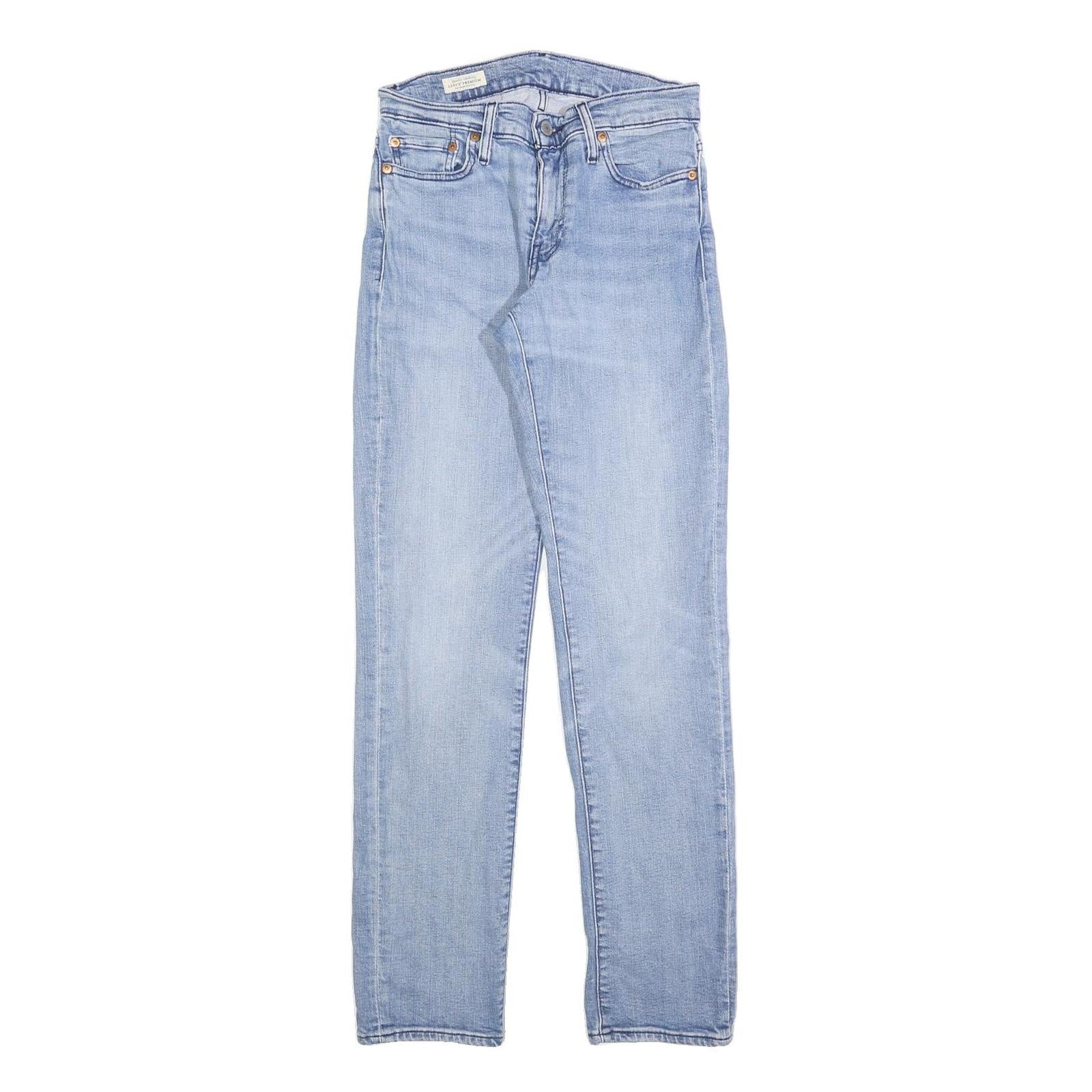 LEVI'S 511 BIG E Mens Jeans Light Blue Slim Skinny Denim W28 L32 Authentic