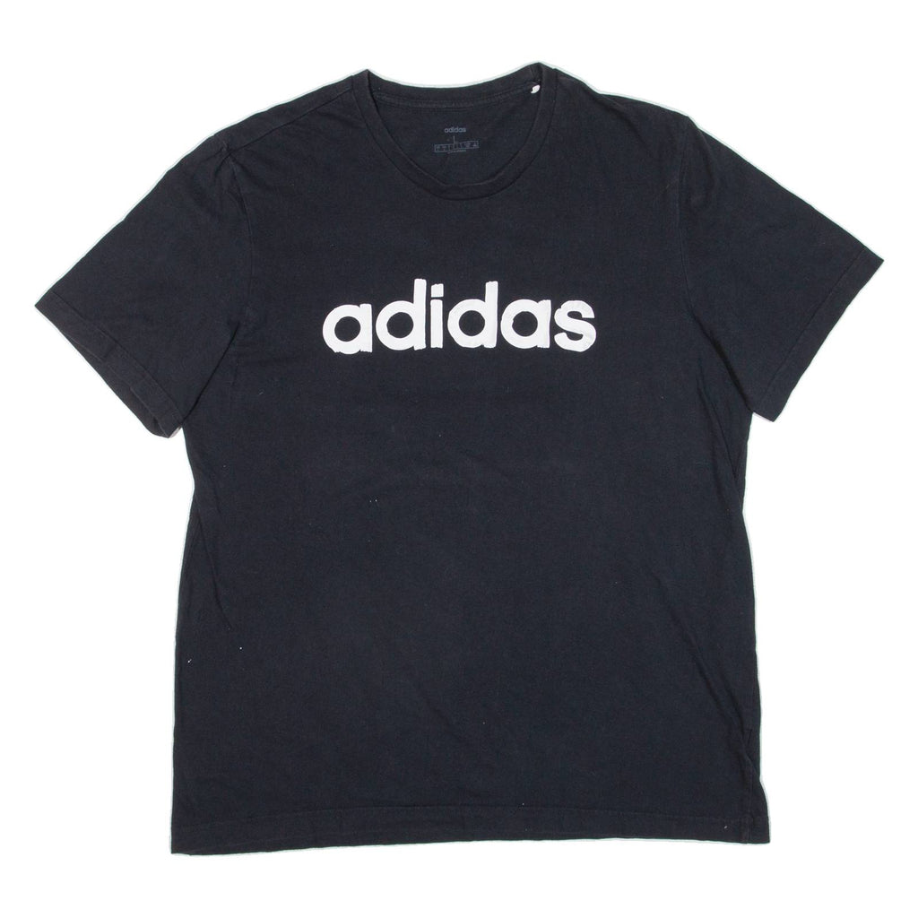 ADIDAS Mens T-Shirt Black L