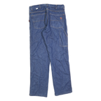 RIVERSIDE Mens Regular Fit Blue Denim Jeans W34 L32 Zip Closure Classic Style