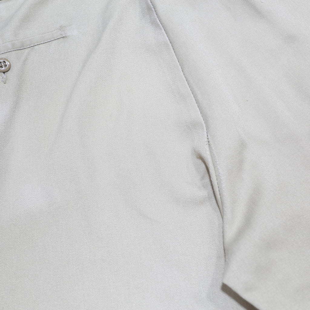 DICKIES Mens Regular Fit Beige Cotton Blend Classic Trousers W34 L30 Workwear