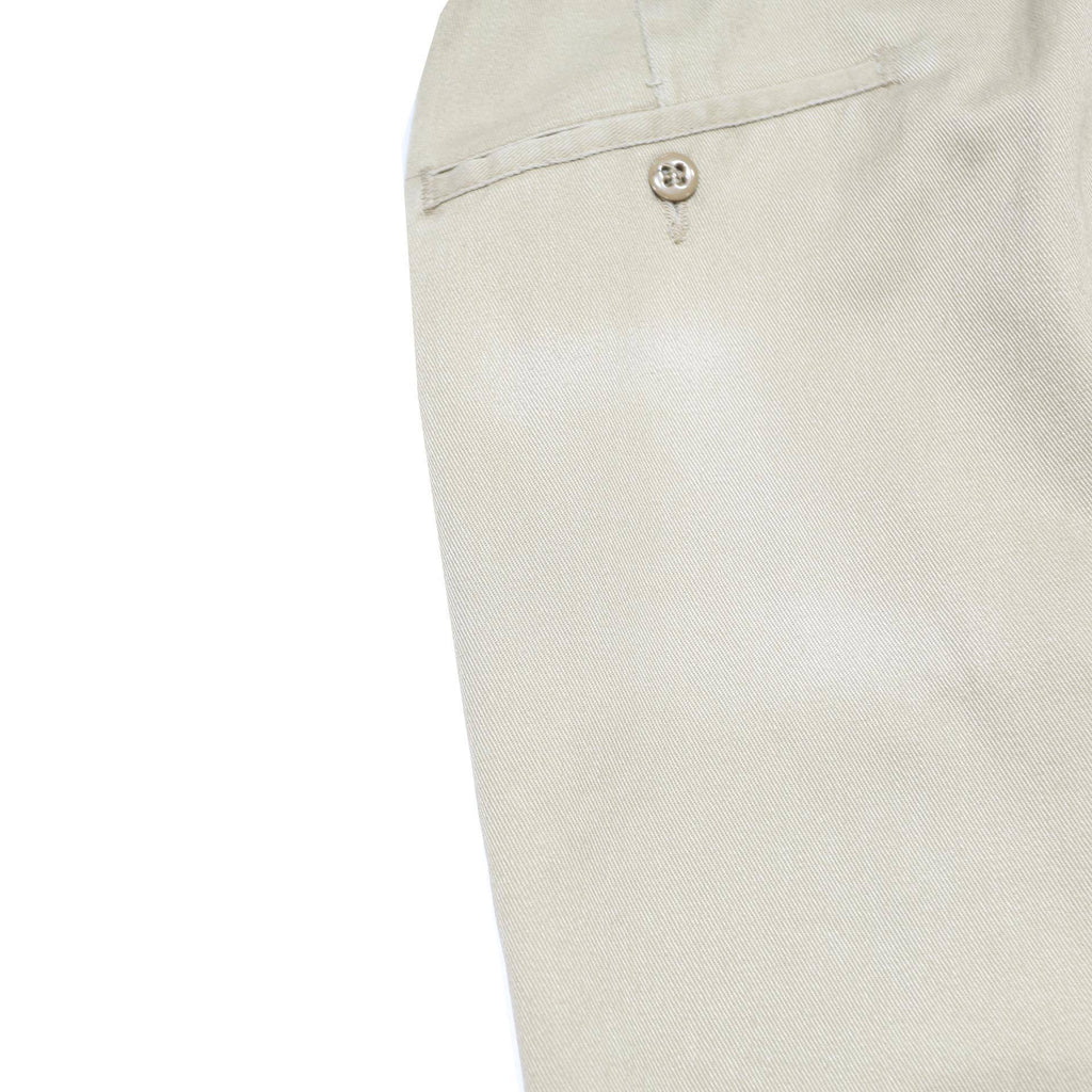 DICKIES Mens Regular Fit Beige Cotton Blend Classic Trousers W34 L30 Workwear
