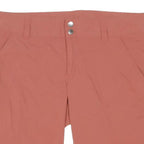 COLUMBIA Womens Shorts Red Casual Plain UK 12 W32 Comfortable Outdoor Wear
