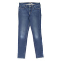 LEVI'S 711 Womens Jeans Blue Slim Skinny Stone Wash W27 L30