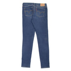 LEVI'S 711 Womens Jeans Blue Slim Skinny Stone Wash W27 L30
