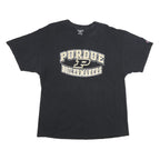 CHAMPION Mens Black Purdue Boilermakers Graphic T-Shirt XL Short Sleeve Crew