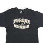 CHAMPION Mens Black Purdue Boilermakers Graphic T-Shirt XL Short Sleeve Crew