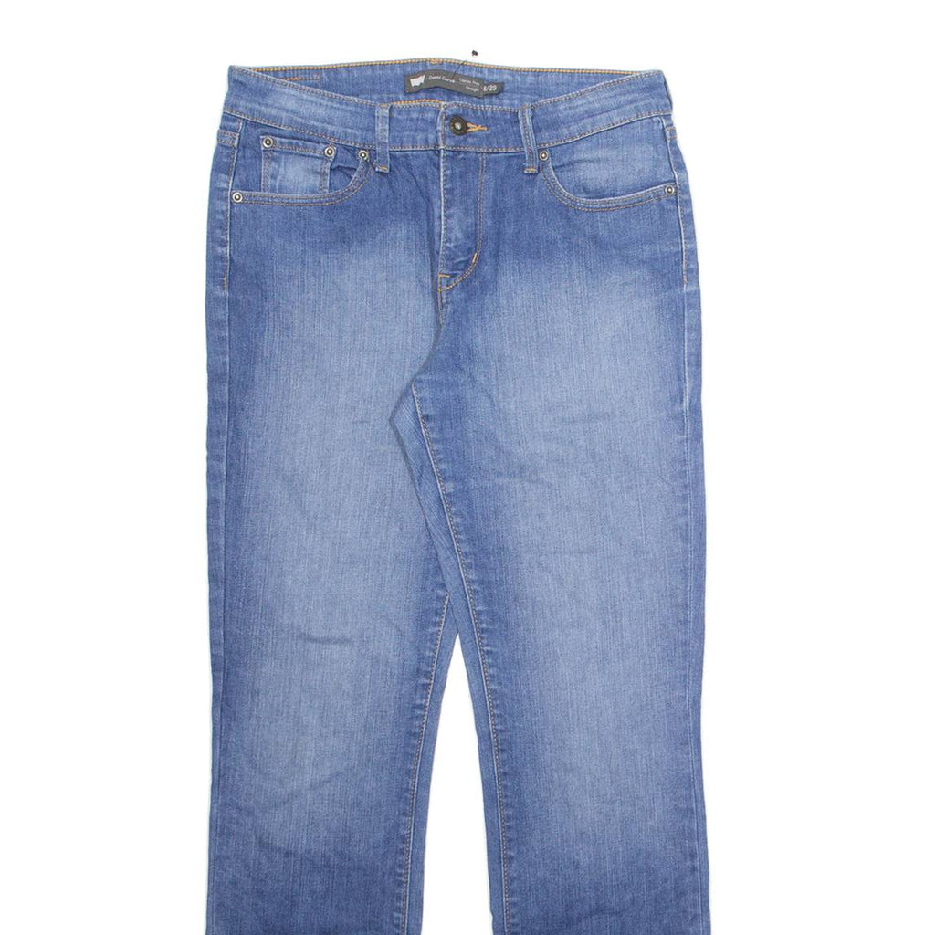 LEVI'S Womens Jeans Blue Regular Tapered Stone Wash W28 L32