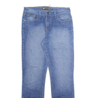 LEVI'S Womens Jeans Blue Regular Tapered Stone Wash W28 L32