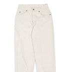 LEVI'S 550 Made In USA Orange Tab Student Fit Womens Jeans Beige Mom 90s W24 L30