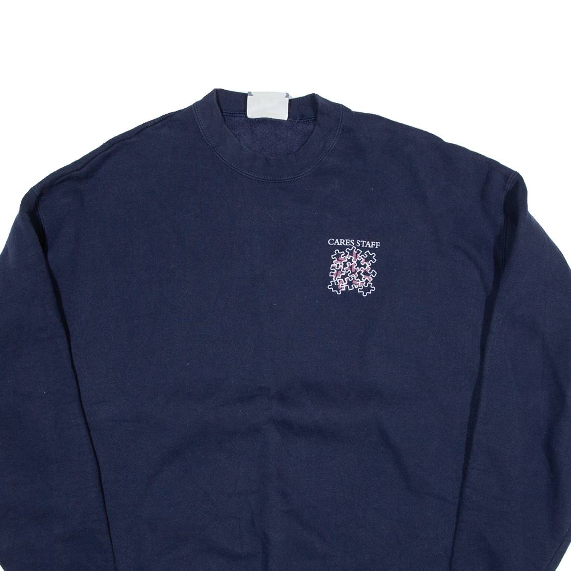 LEE Cares Staff Mens Sweatshirt Blue L