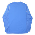 NIKE Mens Blue Long Sleeve Crew Neck Sports T-Shirt M Polyester Athletic