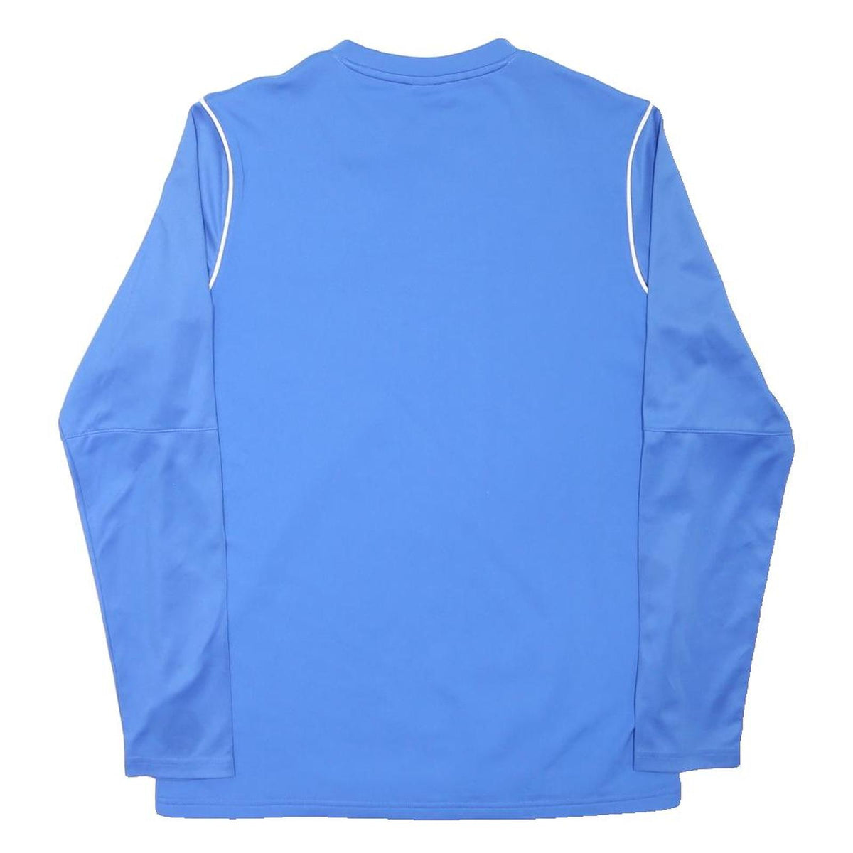 NIKE Mens Blue Long Sleeve Crew Neck Sports T-Shirt M Polyester Athletic