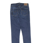 LEVI'S Womens Slim Blue Denim Slim Skinny Jeans W30 L32 Classic Cotton Zip