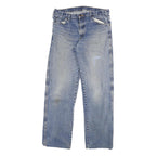 DICKIES Mens Blue Regular Jeans Denim W34 L32 Workwear Casual Zip Closure