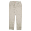 DICKIES Womens Trousers Beige Slim Tapered W31 L29