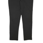 NATURE TRAIL Womens Black Slim Fit Zip Closure Trousers W34 L31 Comfortable