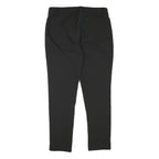 NATURE TRAIL Womens Black Slim Fit Zip Closure Trousers W34 L31 Comfortable
