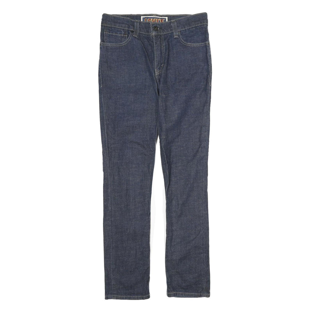 LEVI'S Mens Slim Blue Jeans Denim W30 L31 Classic Zip Plain