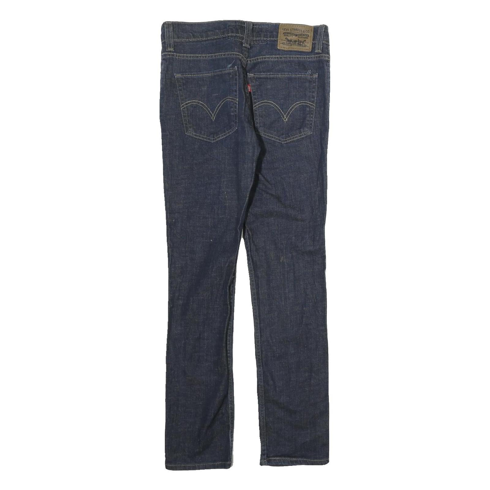 LEVI'S Mens Slim Blue Jeans Denim W30 L31 Classic Zip Plain