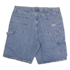 WRANGLER Mens Denim Blue Casual Shorts 2XL W40 Workwear Cotton